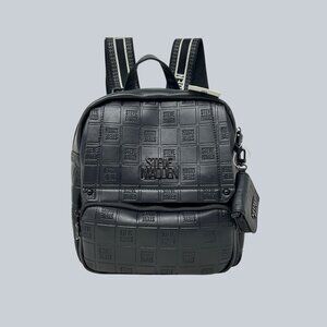 Steve Madden Mini Backpack With Adjustable Straps & Small Pouch